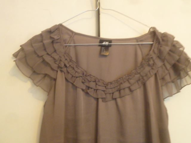 H&M Camicette: Bluse Taupe Gr. 44 H&M NEU – Nuovo (secondo la descrizione) da Hinwil venduto da Glasperlen 1