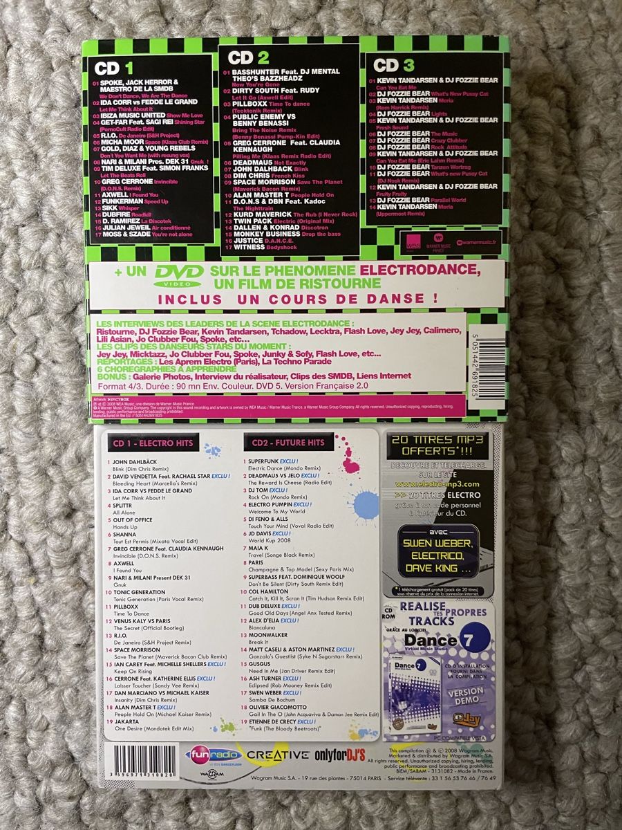 CD: Electrodance Generation + Electro.MP3 – Usato da Reinach AG venduto da trigger7811 1