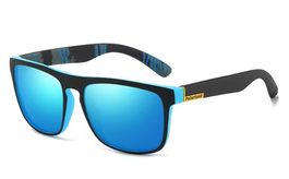 Polarisierte Casual Designer Sonnenbrille UV400 a1 blau-revo