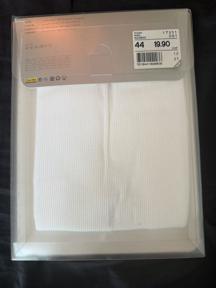 Blusen: Calida Hemd Weiss 44 – Neu und originalverpackt aus Basel von bod_zv56 1