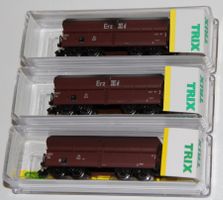 Minitrix N - 3 Stück - DB Selbstentladewagen Ep.III - NEU