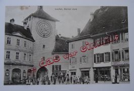Baselland Laufen Rathaus/Rest. Löwen anno dazumal