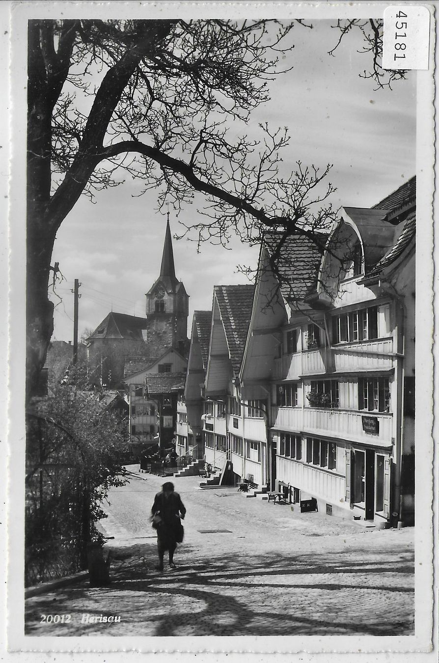 Cartoline postali: Herisau - Dorfpartie – Usato da Ettingen venduto da Kartenplanet