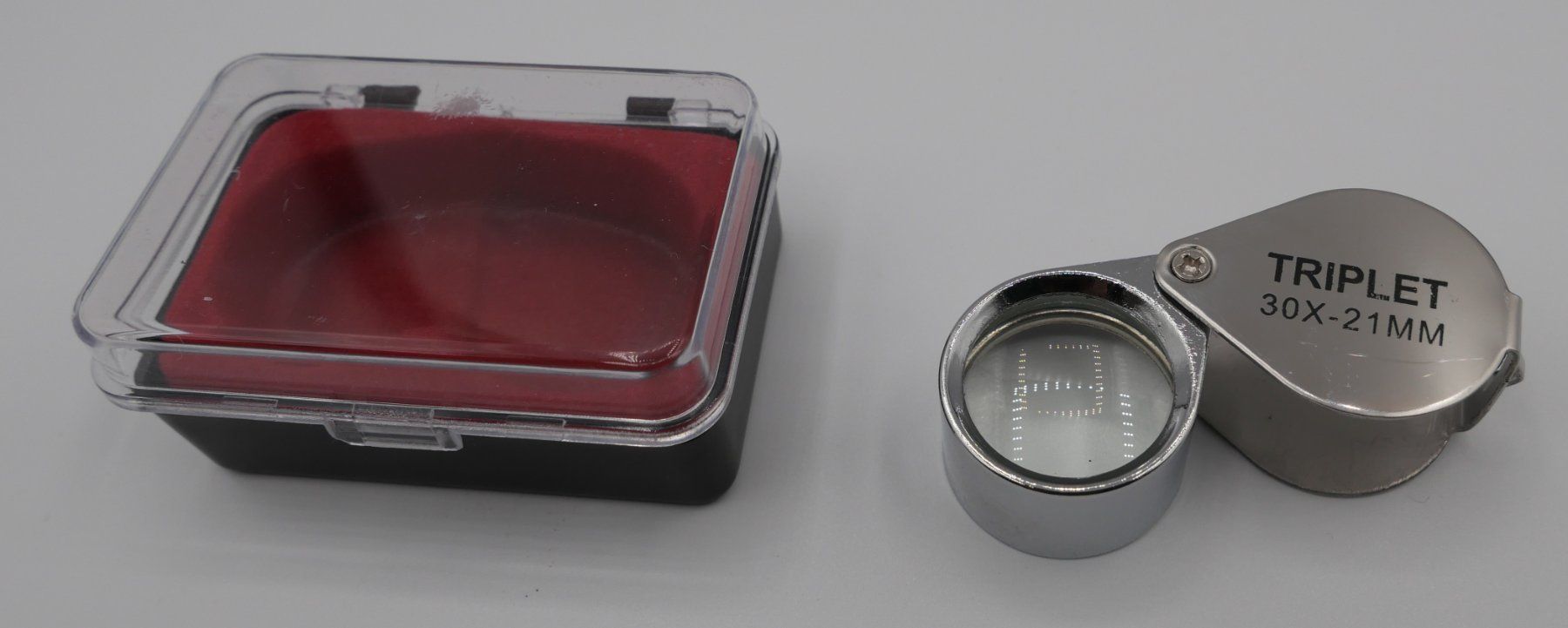 Sonstiges zu Optik: Loupe pliante, 30x – 21mm – Neu (gemäss Beschreibung) aus Nyon von WHTF