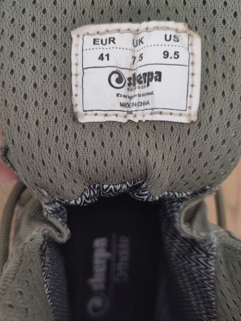 Sherpa Scarpe da uomo: Wanderschuhe Sherpa Gr. 41 – Usato da Affoltern am Albis venduto da T.i.d.e 2