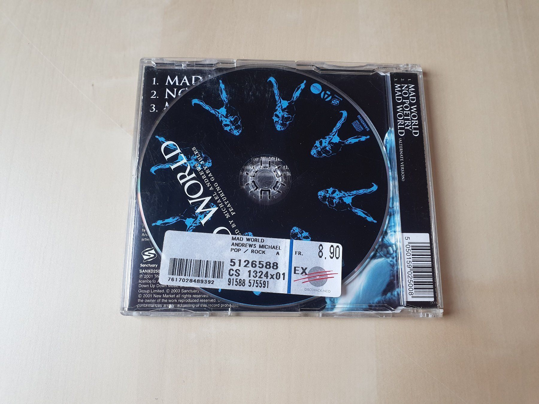 CD: Michael Andrews feat Gary Jules Mad World – Usato da Stansstad venduto da collectorsshop 1