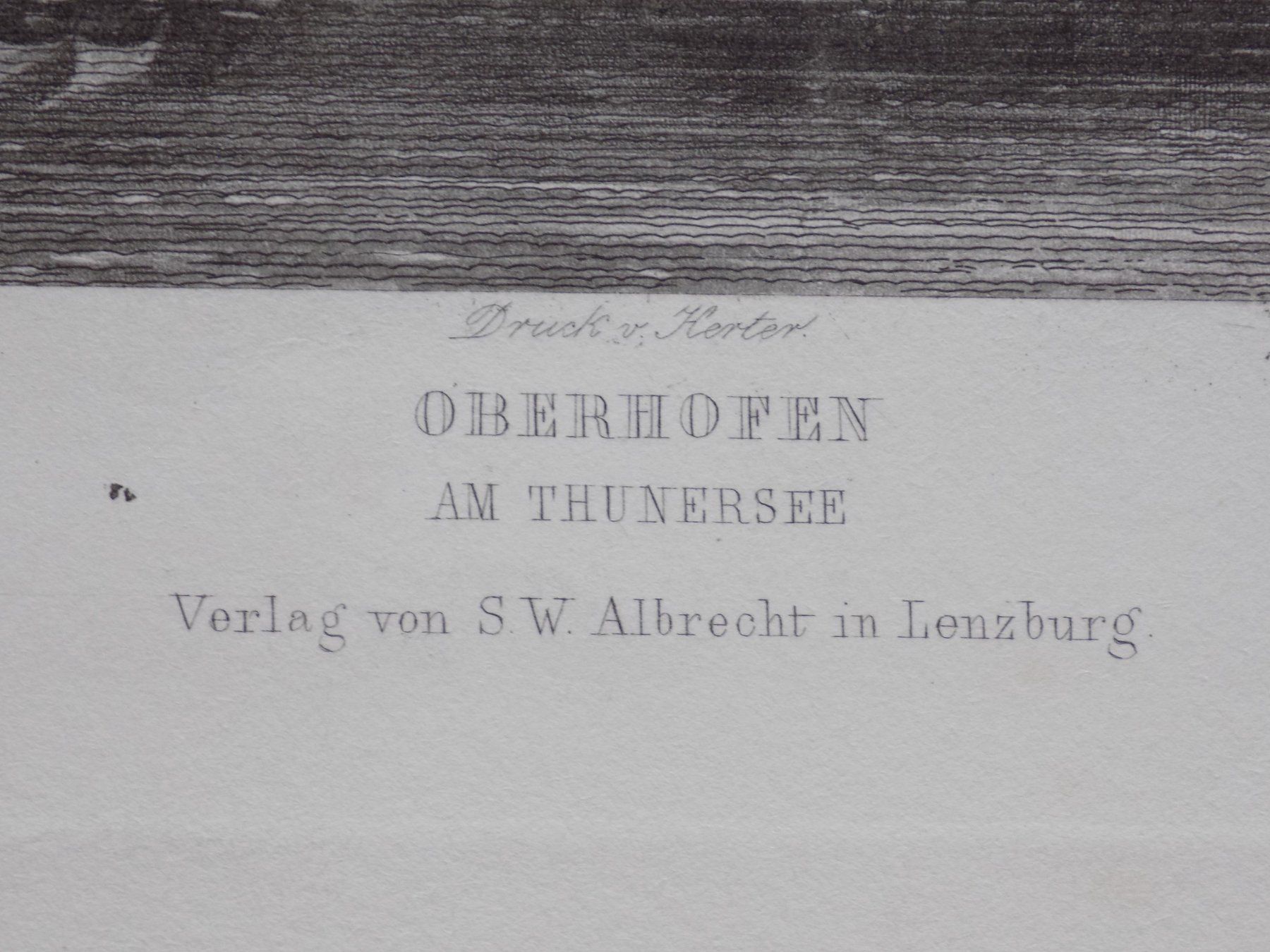 Stiche: Oberhofen Thunersee – Gebraucht aus Risch von Rischli15 2