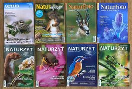Konvolut 8 Naturhefte - Vögel Wildtiere Natur Libelle Ornis