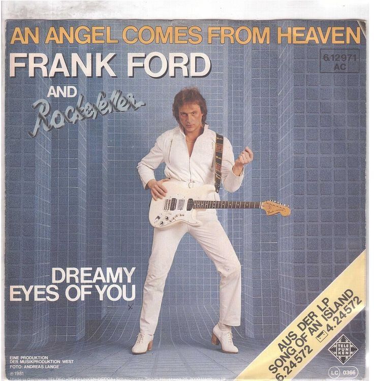 Schallplatten: Frank Ford  --  An angel comes from heaven   Single7 – Gebraucht aus Rheinau von asteng