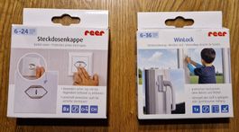 1x WinLock Fenstersicherung & 8x Steckdosenschutz von REER