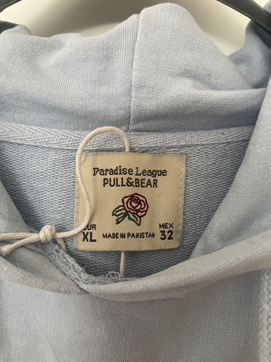 Pull&Bear Pullover & Sweatshirts: Pull&Bear Hoodie Arizona USA, hellblau, Oversize, XL – Gebraucht aus Schaffhausen von Kolibri023 3