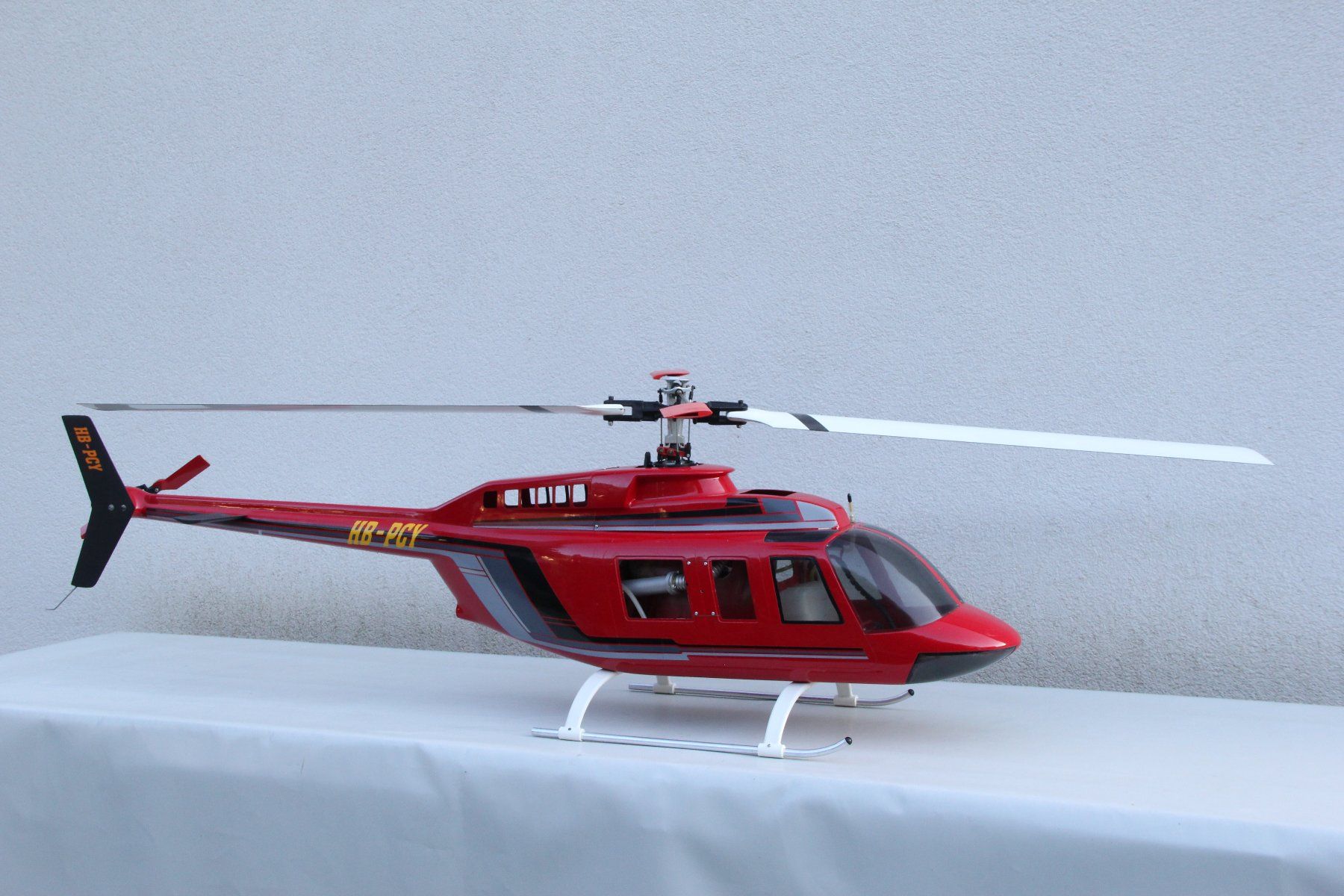 Bell RC Modellbau: RC Helikopter Bell 206 Jet Ranger – Defekt aus Dittingen von C-Zero1-E 1