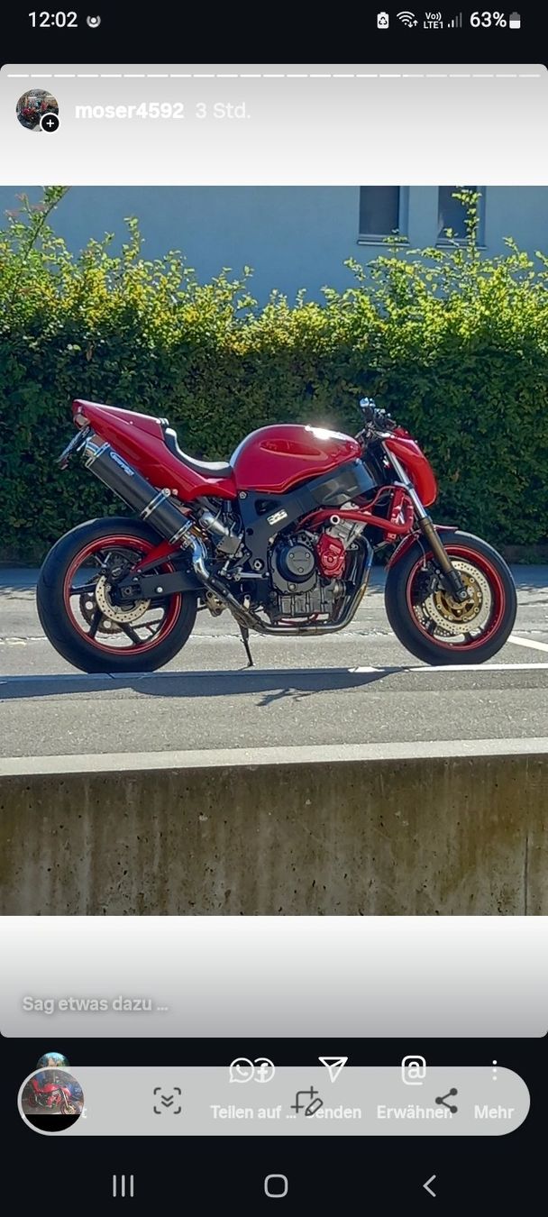 Honda Strasse: Honda CBR 900 Spezial, mit MFK – Gebraucht aus Leuzigen von Moserli1 9