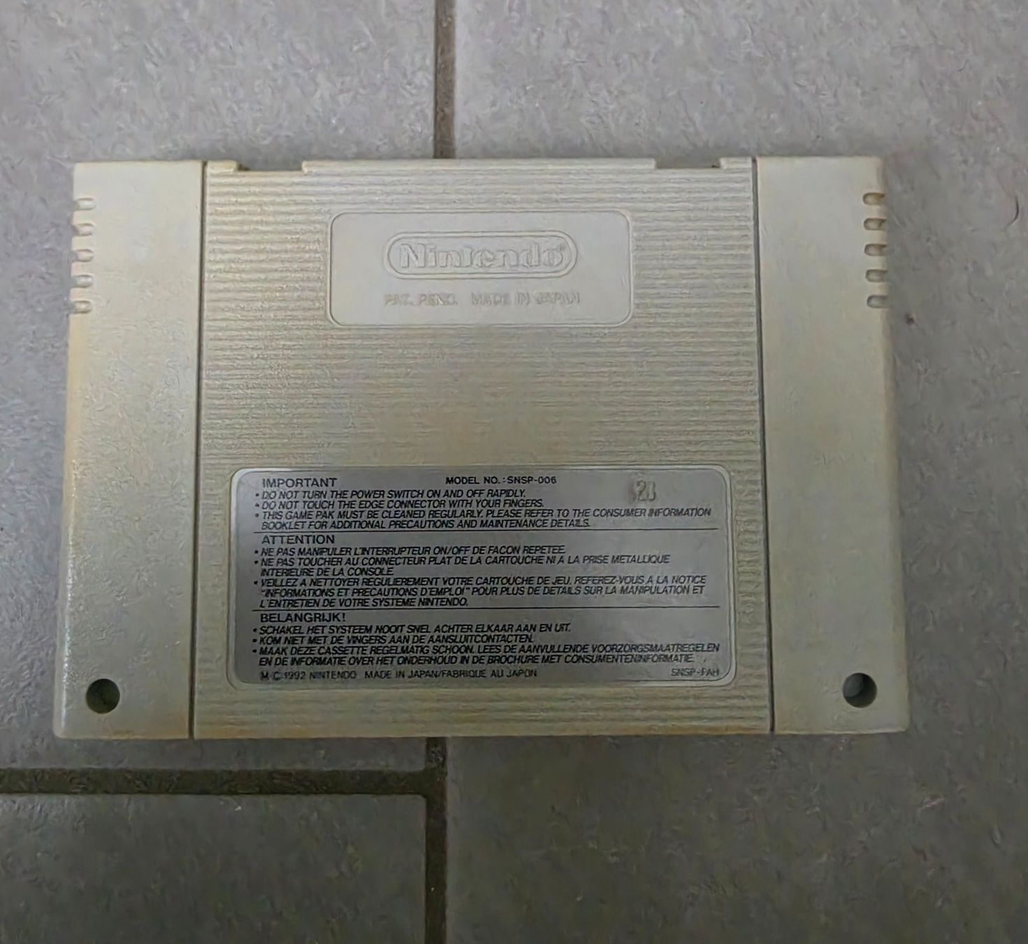 Nintendo Console: Super Nintendo SNES PAL + SN Pro Pad + Super Mario – Usato da Basel venduto da Vintage_Soccer_RS 2