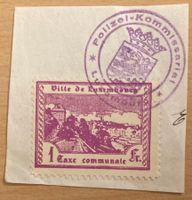 Ville de Luxembourg - Tax Communale 1 Fr
