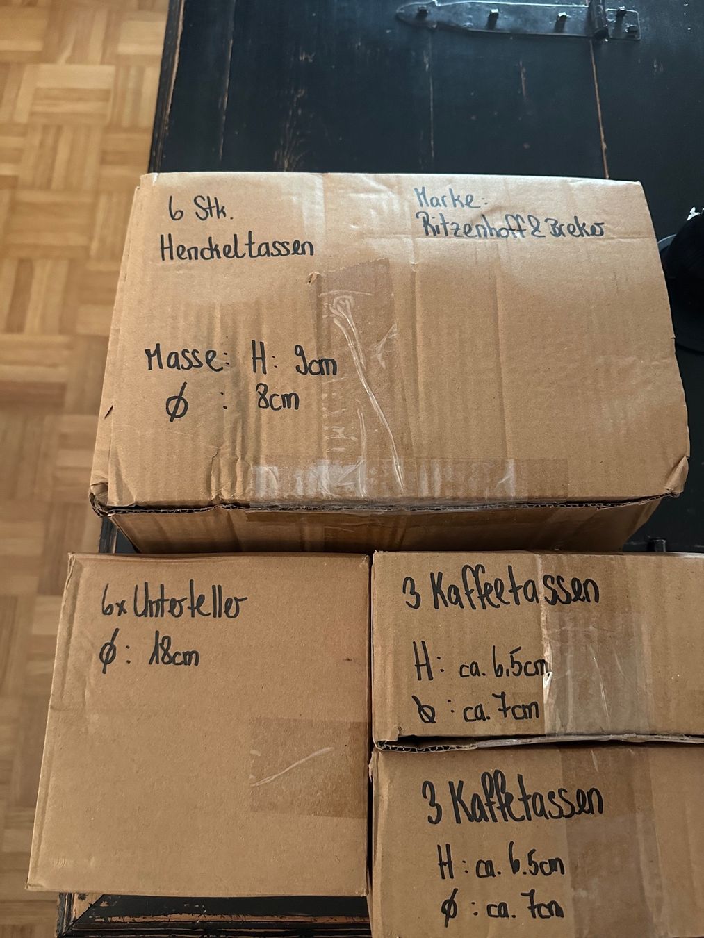 Set di piatti: 18-. tlg Kaffeeset " Ritzenhoff & Breker " – Nuovo e nell'imballaggio originale da Zürich venduto da Faetze0 2