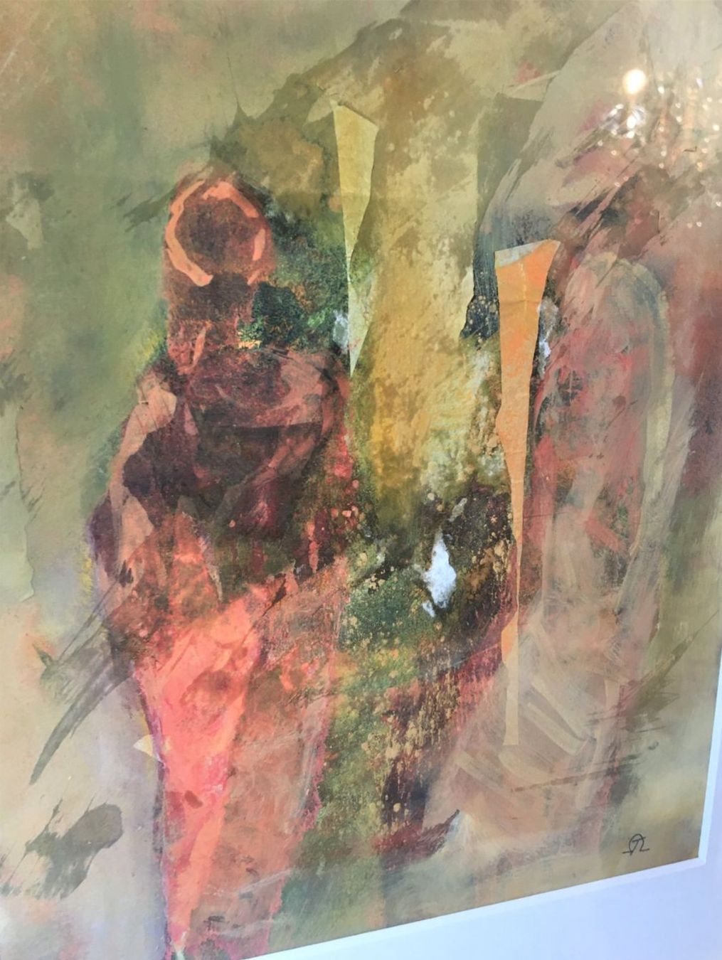 Poster & Bilder: Ganz interesante Abstrakt Collage Bild – Gebraucht aus Unterengstringen von mai_658h 4