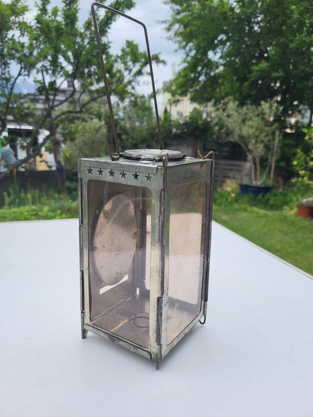 Schweizer Armee Lanterne: Lampe pliable de l'armée suisse – Usato da MONTREUX venduto da syrah28 6