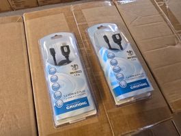 2x neue Grundig 1,4 HDMI A-D- Stecker 1,5m schwarz ab 1.-