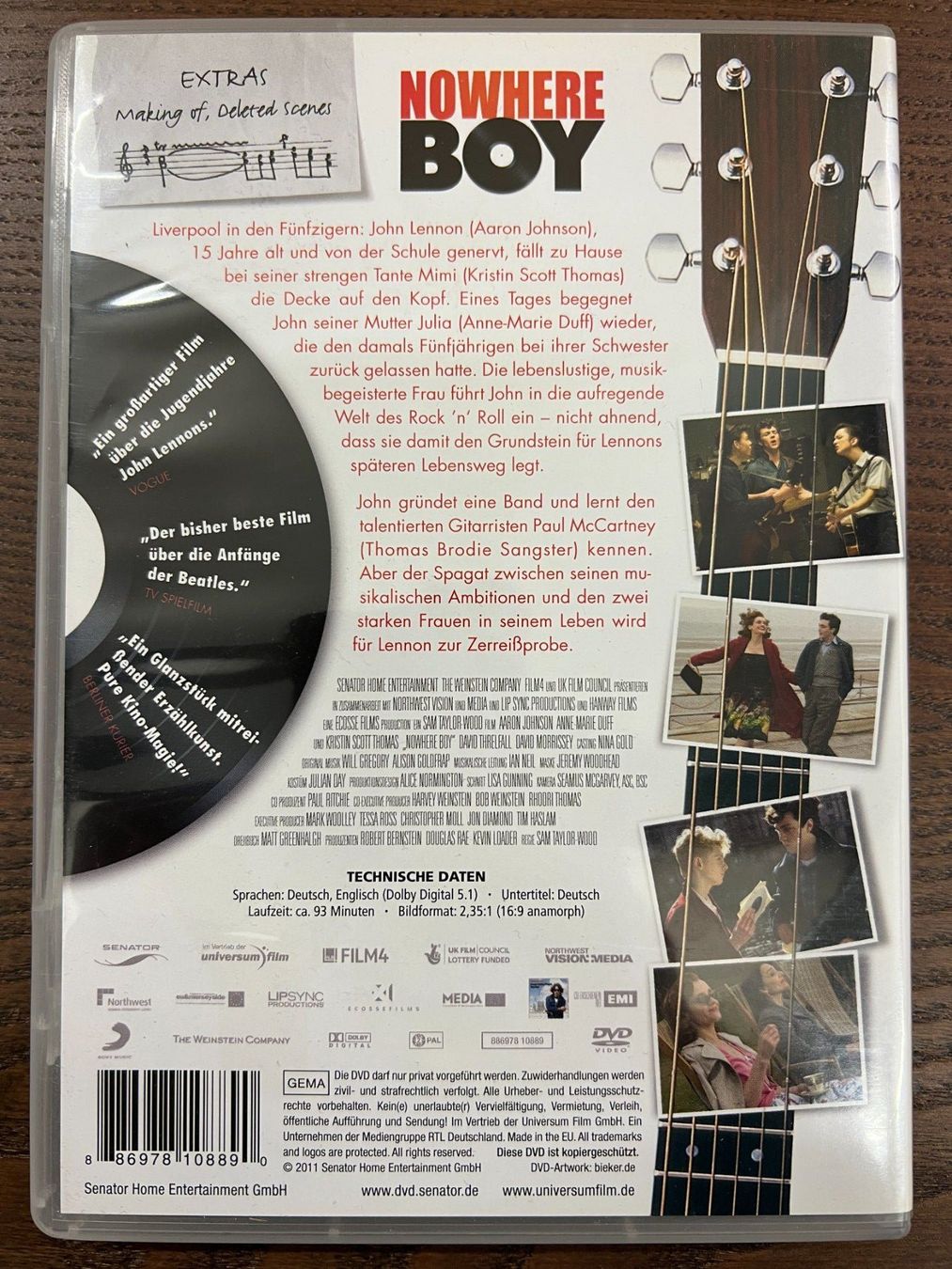 Tutti i DVDs: Nowhere Boy – Usato da Zürich venduto da FilmFreunde 1