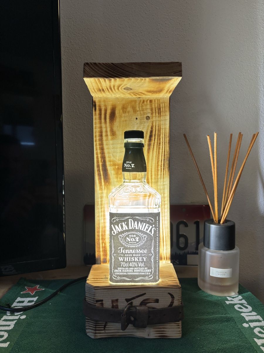 Lampen: Lampada con bottiglia whisky  – Neu (gemäss Beschreibung) aus S. Antonino von raffosuisse 1