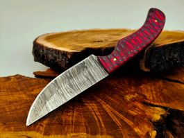 Geprüft! B Knife Faltenstahl DAMASCUS Damast Jagdmesser