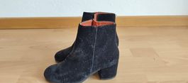 Coole schwarze Glitzerstiefel Grösse 36