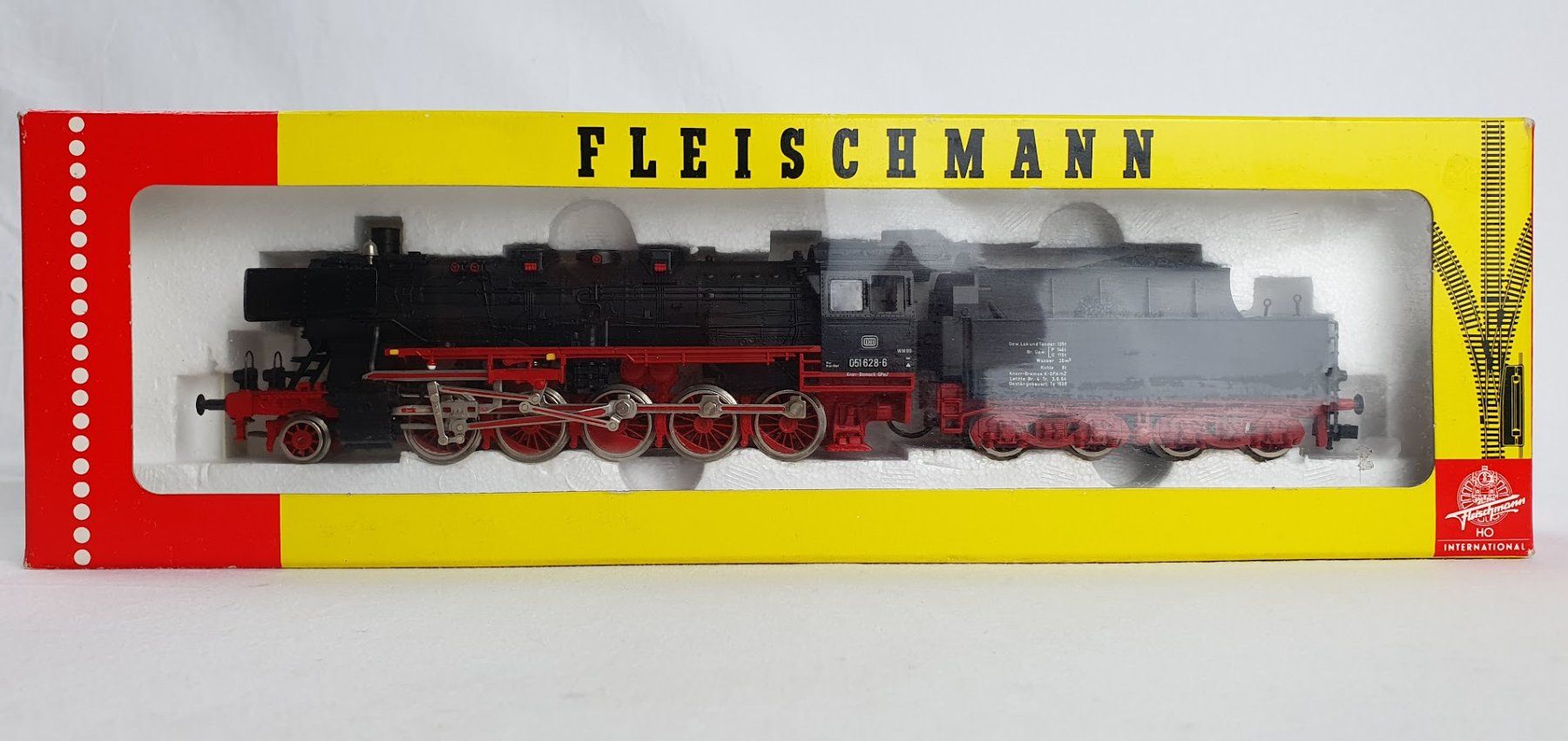 Fleischmann Modellini di ferrovie: Fleischmann 4177 DC DB BR 051 628-6, analog, OVP – Usato da Seon venduto da voAllBah 7