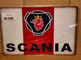 Blechschild Scania