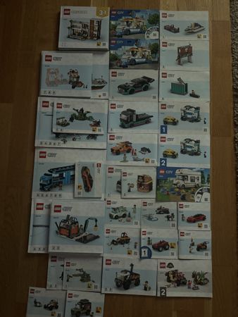 LEGO City Mega Sammlung komplett mit Anleitungen