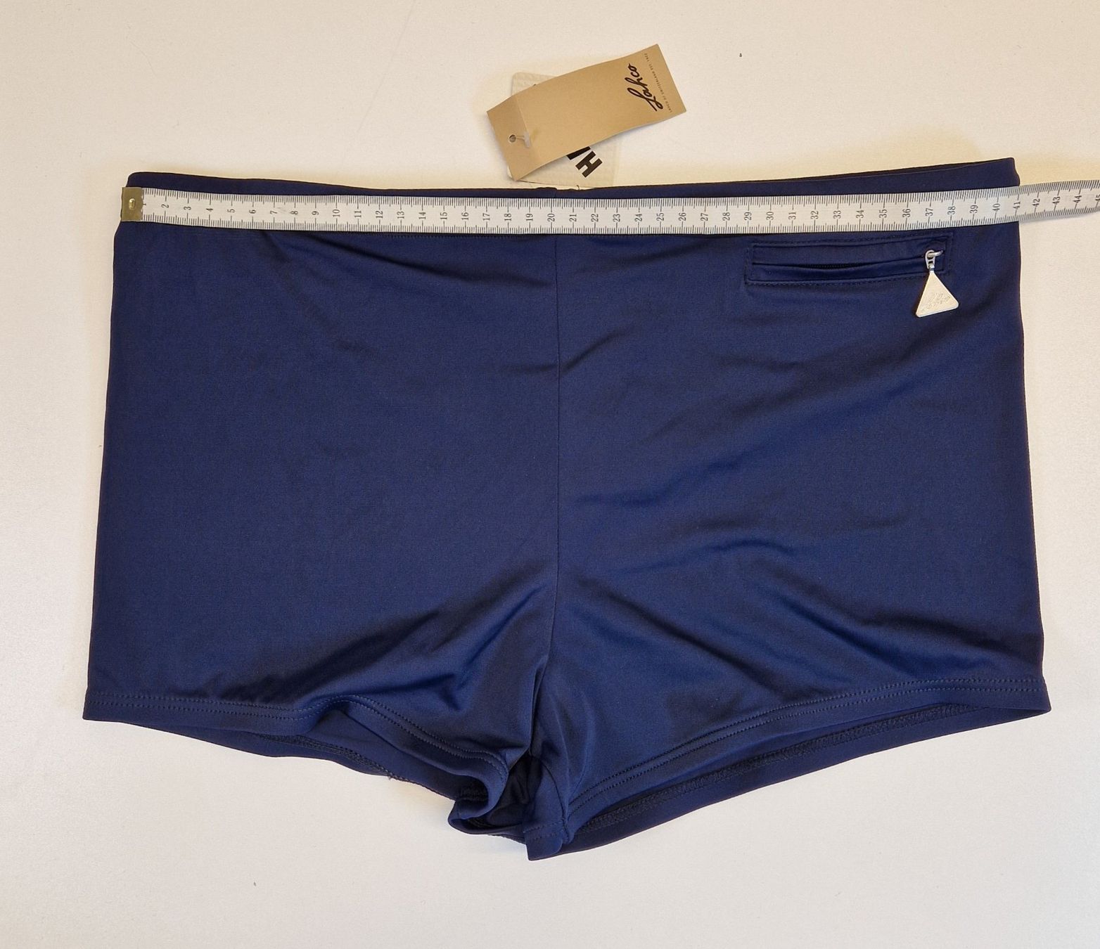 Lahco Costumi da bagno: Badehose Herren XXL Lahco Basic Navy / Rabatt 50% - 70%!!! – Nuovo e nell'imballaggio originale da Braunau venduto da Brand-Store 4