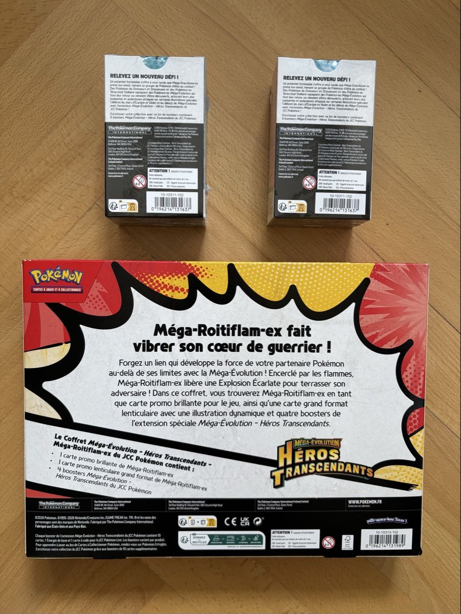 Pokémon Sammelbilder & Trading cards: Pokemon - Heroes Transcendants Bundle Set Français – Neu und originalverpackt aus Bern von cannel 1