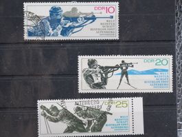 DDR 1967 Biathlon WM  gest.