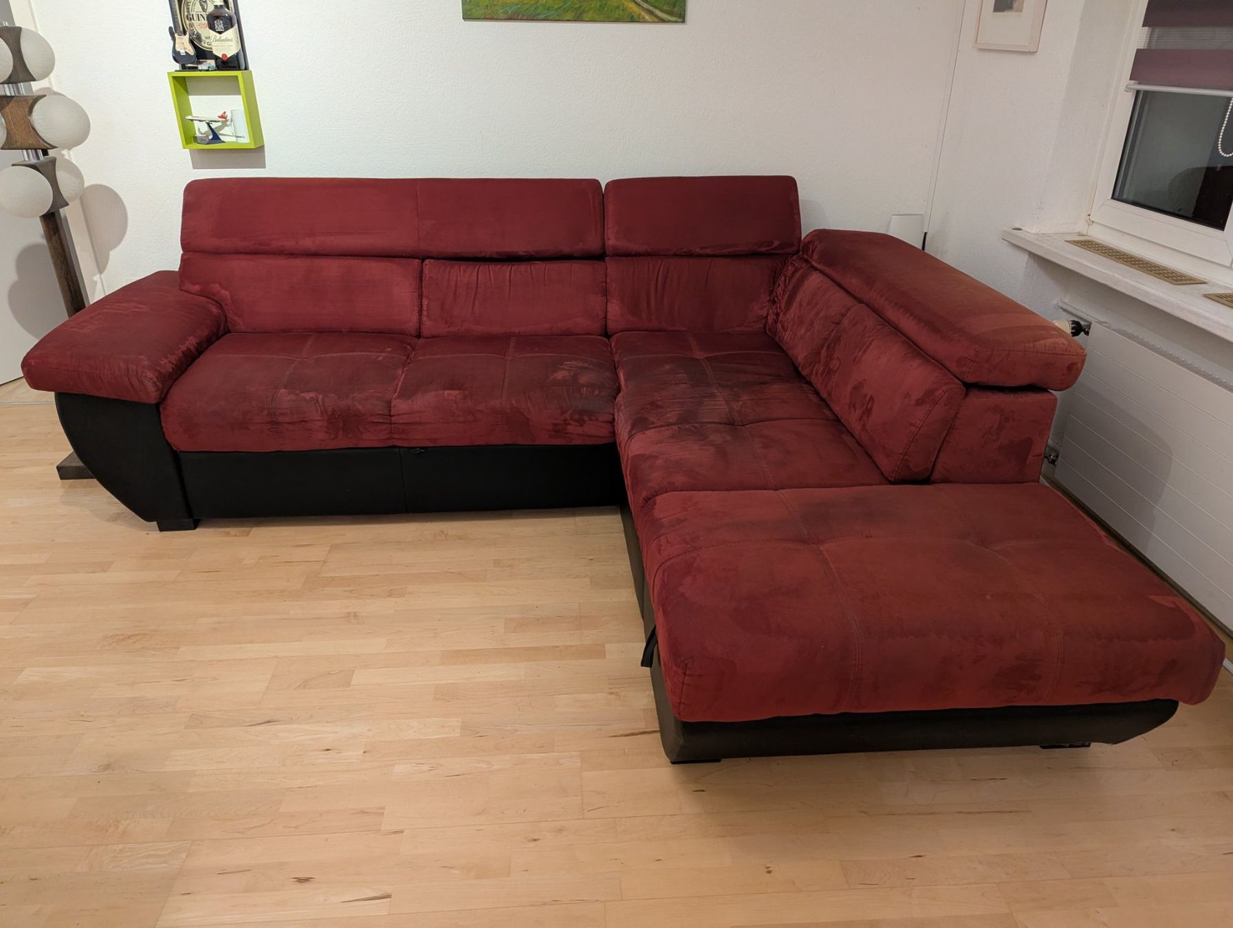 Conforama Sofas: Sofa: Conforama Speedway - Rot - Ecksofa & Bettsofa – Gebraucht aus Winterthur von eoi_wcn2 1