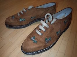 Chaussures Hans Behr en cuir Suède, taille 40, comme neuves