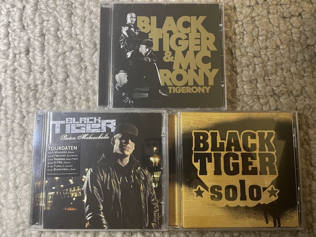 CD: 3x Black Tiger – Nuovo (secondo la descrizione) da Reinach AG venduto da trigger7811