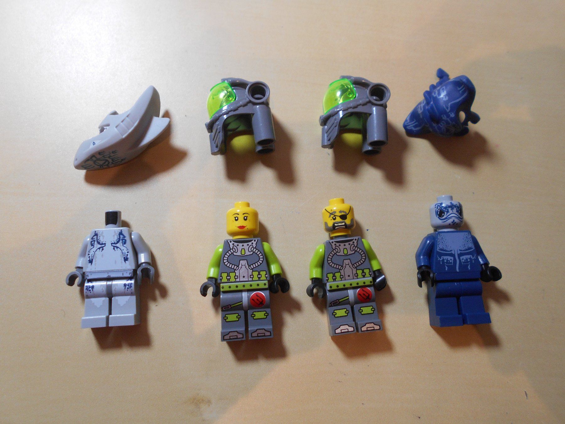 Lego Kit di costruzioni: Lego Figuren Atlantis (Set 132 ) – Usato da Niederuzwil venduto da hexli_66 1
