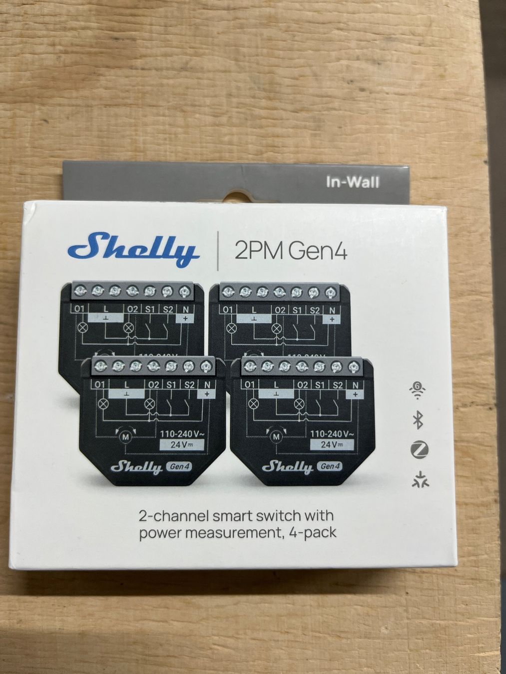 Shelly Elektronikbauteile: Shelly 2PM Gen4 Schaltaktor – Neu und originalverpackt aus Altendorf von GFRI