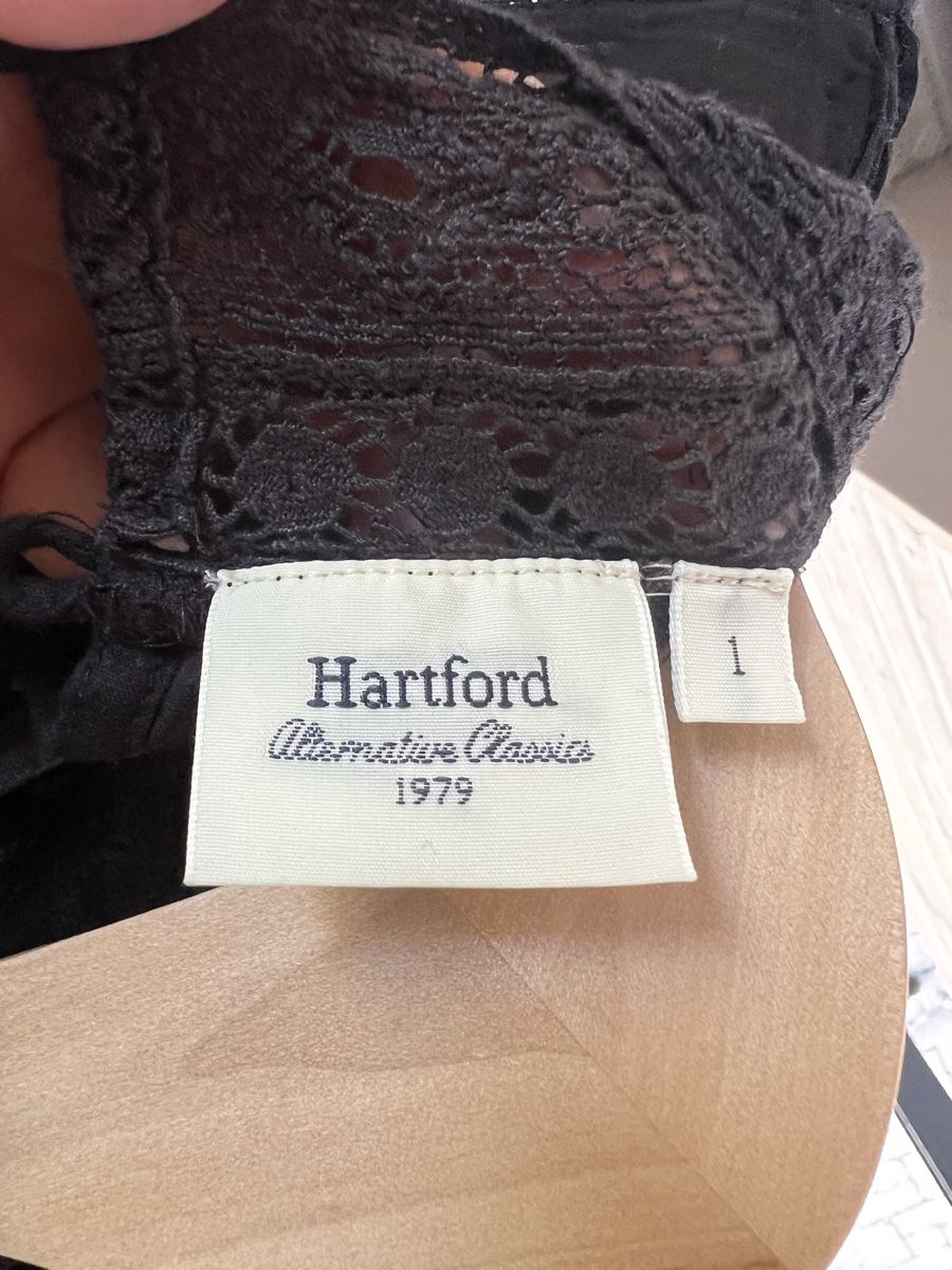Hartford Camicette: Schwarze Bluse Hartford – Nuovo (secondo la descrizione) da Schaffhausen venduto da Stern812 1