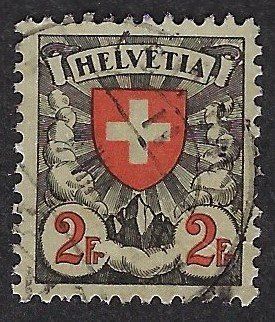 Tutti i francobolli: Wappenmuster 1924 – Usato da Luzern venduto da Einh0rn 4