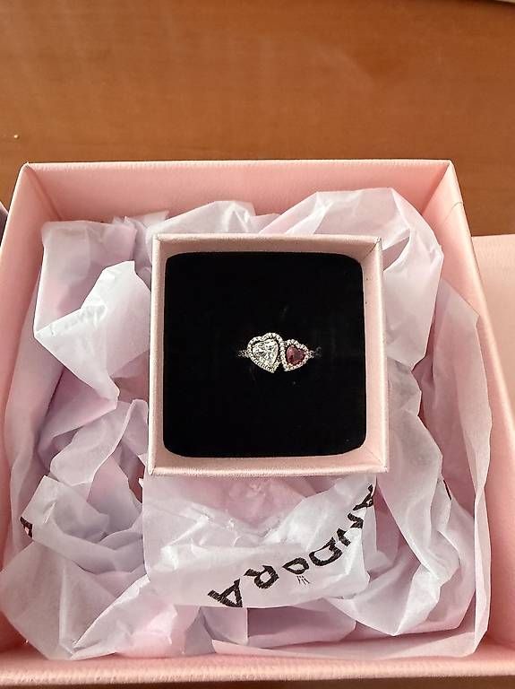 Anelli: BAGUE PANDORA halo heart ring  – Usato da Lausanne venduto da kob_5fmh