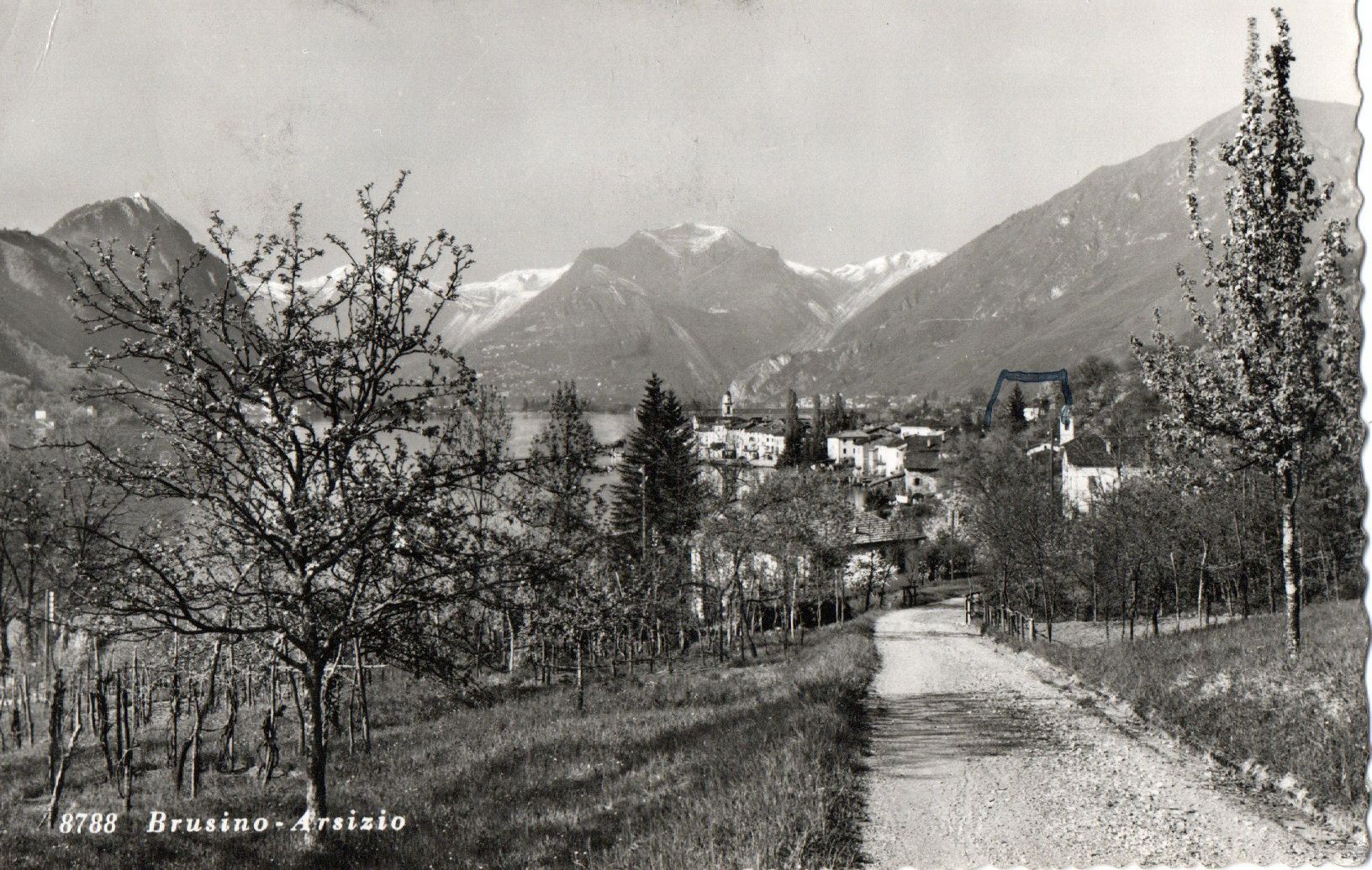 Ansichtskarten: Brusino-Arsizio – Gebraucht aus Melano von pisonsdro