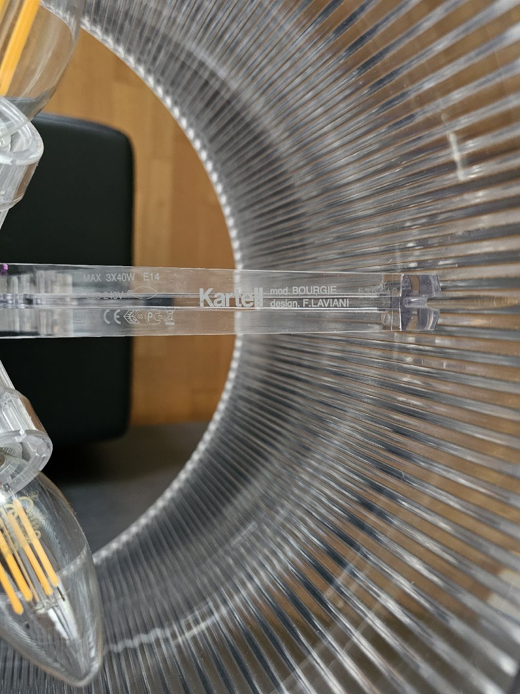 Kartell Lampade: KARTELL Tischlampe Bourgie – Usato da Weinfelden venduto da ginanicki 4