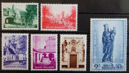 Belgien Kat. 995-1000 * 1954 Kat. 85 Euro
