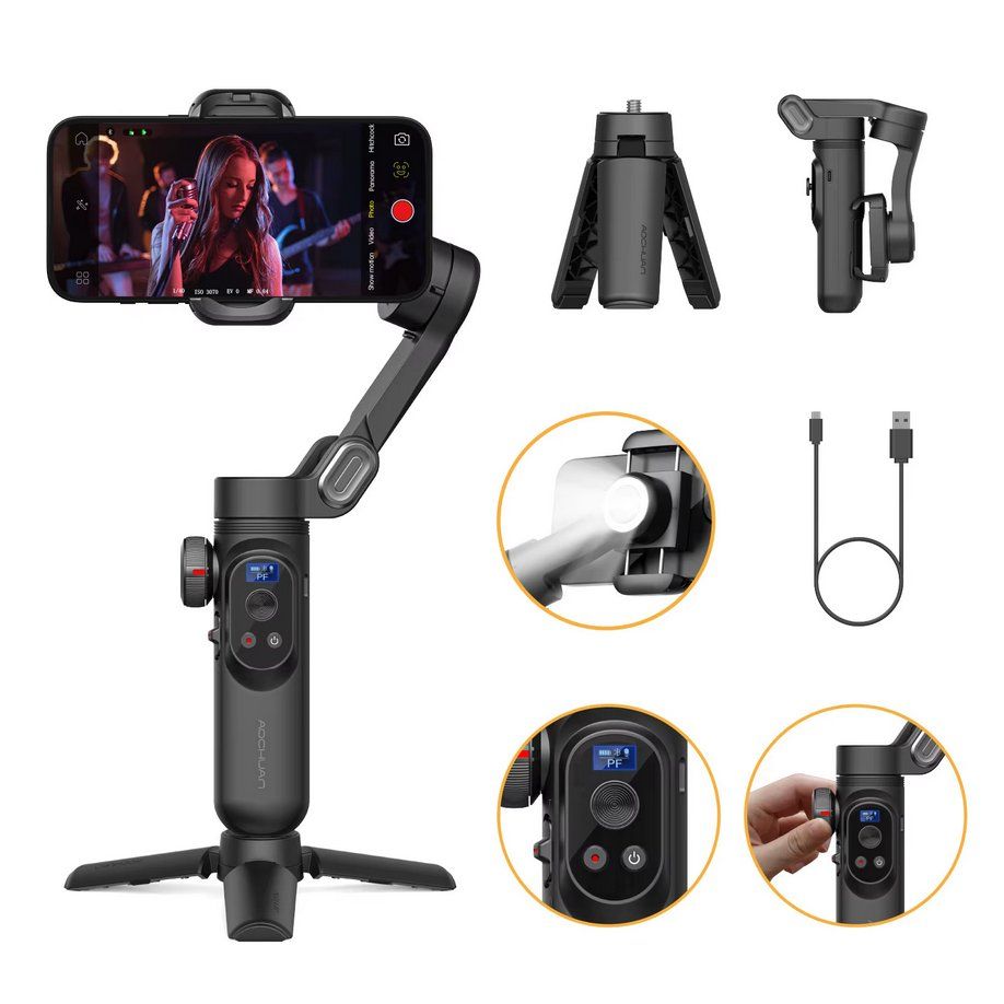 Staffe: Smartphone 3 Axis Gimbal AOCHUAN Smart XPro – Nuovo (secondo la descrizione) da Biel/Bienne venduto da Neezy