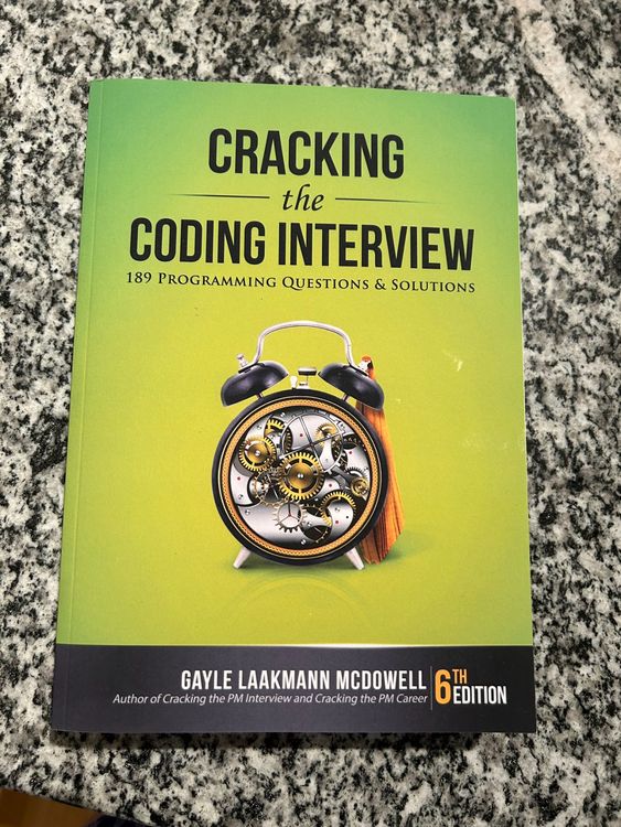 Libri: Cracking the Coding Interview, 6th Edition, Top Zustand! – Nuovo (secondo la descrizione) da Küsnacht ZH venduto da sch_rgv6