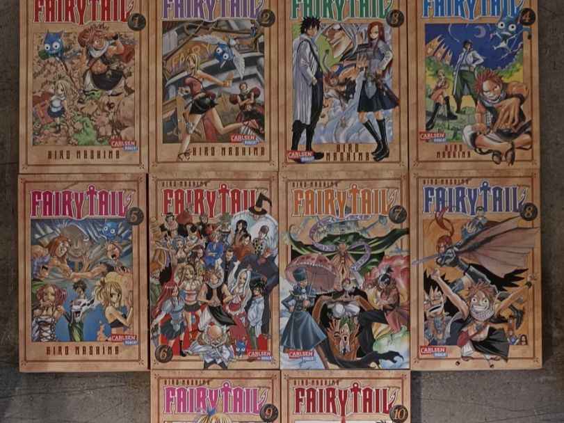 Fumetti: Fairy Tail 1-10 – Usato da Amriswil venduto da Lord_Bigfoot