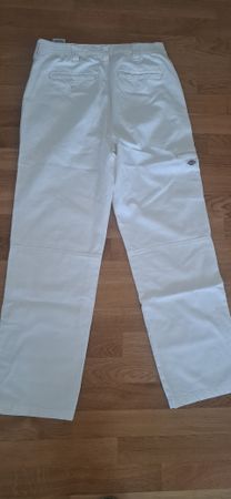 Hose Dickies Wingville Loose Pant weiss Grösse W32 