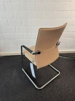Girsberger Diagon – Design-Freischwinger Leder | Neuwertig