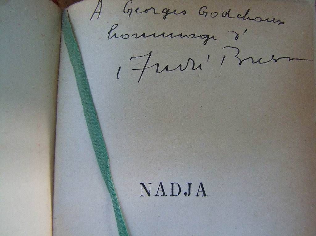 Libri: André Breton : Nadja. E.O. Envoi signé. Rare – Usato da Cully venduto da man_87c9 2